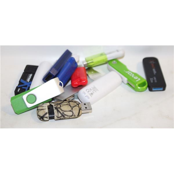 32 GB USB MEMORY STICKS X 14