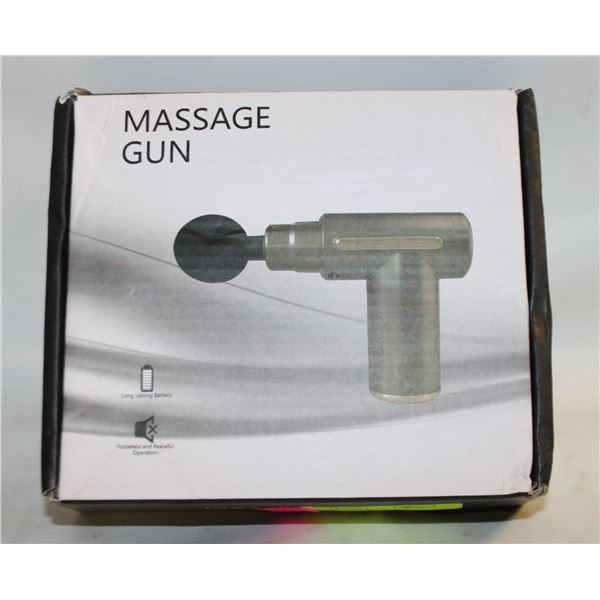 NEW 6PCS PORTABLE MASSAGE GUN SET WITH LED TOUCH
