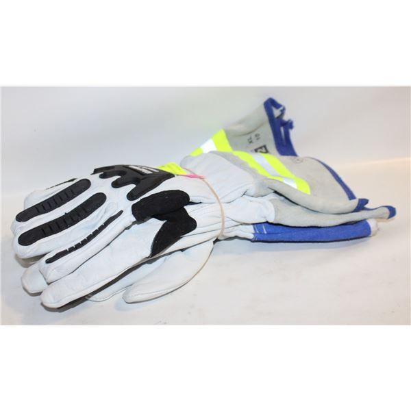 XXL & XL INSULATED LEATHER GLOVES-ESTATE