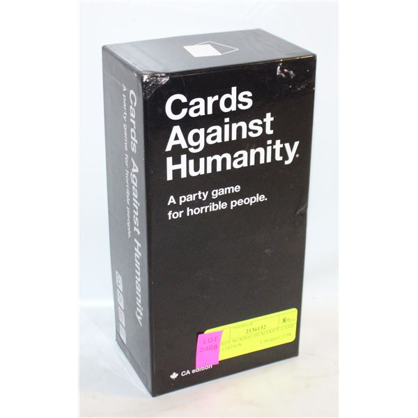 CARDS AGAINST HUMANITY GAME CA EDITION
