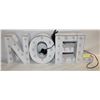 Image 1 : NOEL LIGHT UP SIGN