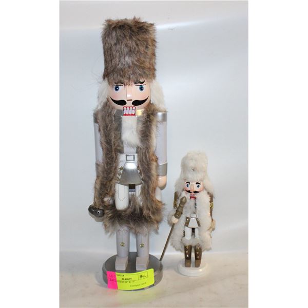 2 NUTCRAKERS 14" & 17"