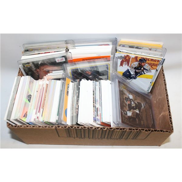 BOX OF HOCKEY CARDS