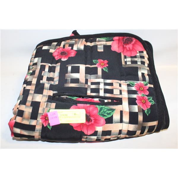 LADIES LARGE 42 QUILTED VEST ZIP FRONT-ESTATE