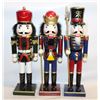 Image 1 : 3 NUTCRAKERS 14"