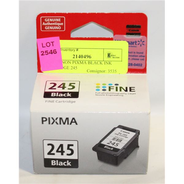 NEW CANON PIXMA BLACK INK CARTRIDGE 245