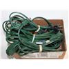 Image 1 : 3 GREEN EXTENTION CORDS