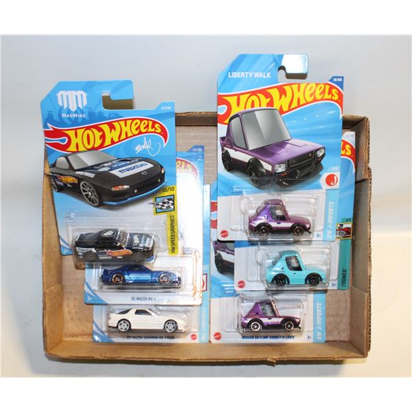 LOT OF VARIOUS HOT WHEELS