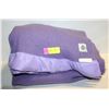 Image 1 : VINTAGE PURPLE VIRGIN WOOL FULL SIZE