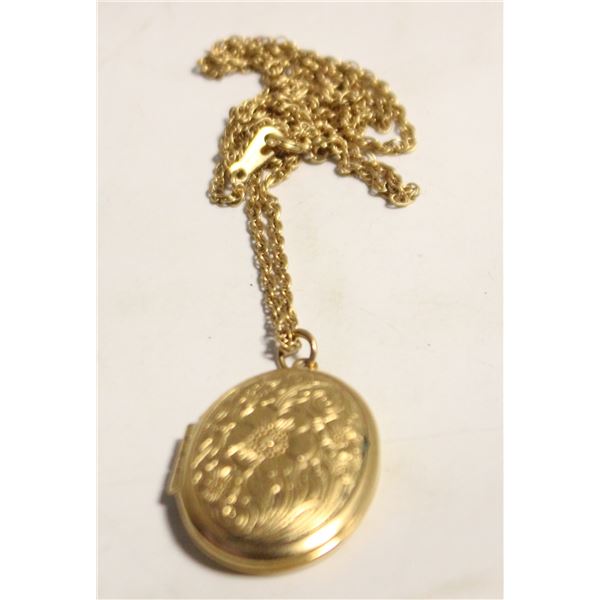 ESTATE LOCKET NECKLACE-ESTATE