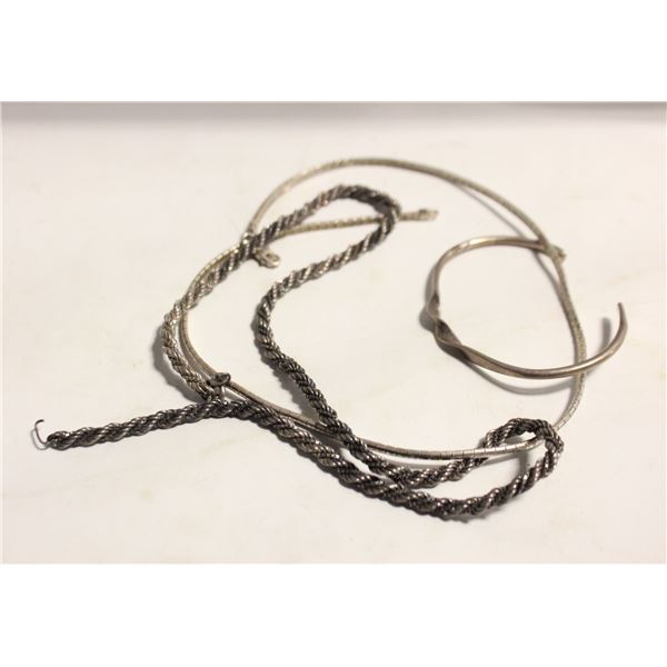 925 SILVER 35.7 GRAM SCRAP SILVER JEWELRY-ESTATE