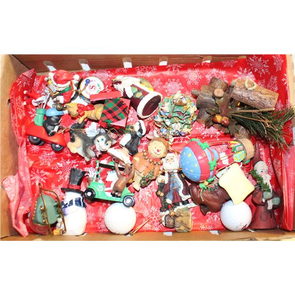 BOX CHRISTMAS DECORATIONS