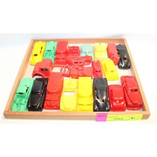 LOT OF VINTAGE VEHICLES