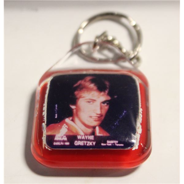 VINTAGE WAYNE GRETZKY KEYCHAIN