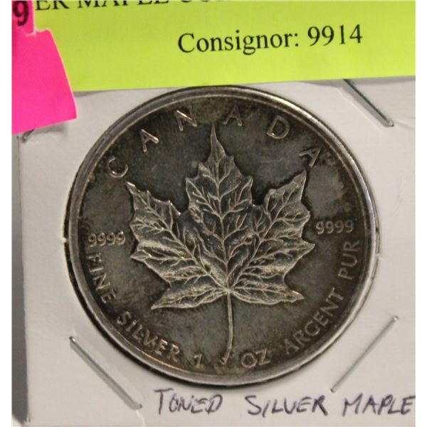 1 OZ SILVER MAPLE COIN