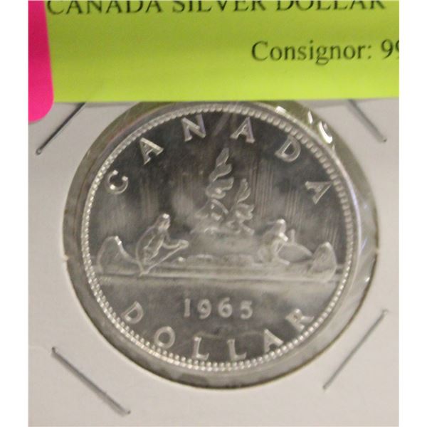 1965 CANADA SILVER DOLLAR