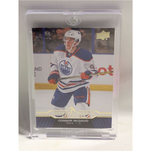 CONNOR MCDAVID 2015 ROOKIE YEAR CARD