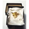 Image 1 : 13)  GOLD TONE CONFIRMATION ANGEL WITH