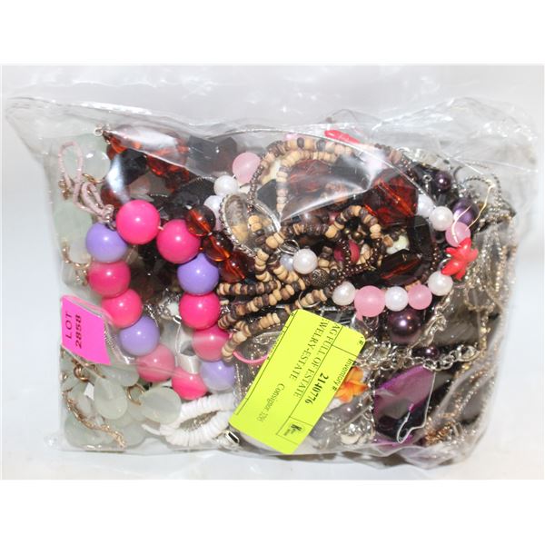 BAG FULL OF ESTATE JEWELRY-ESTATE