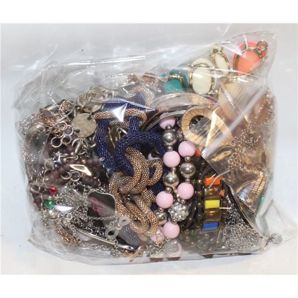 BAG FULL OF ESTATE JEWELRY-ESTATE