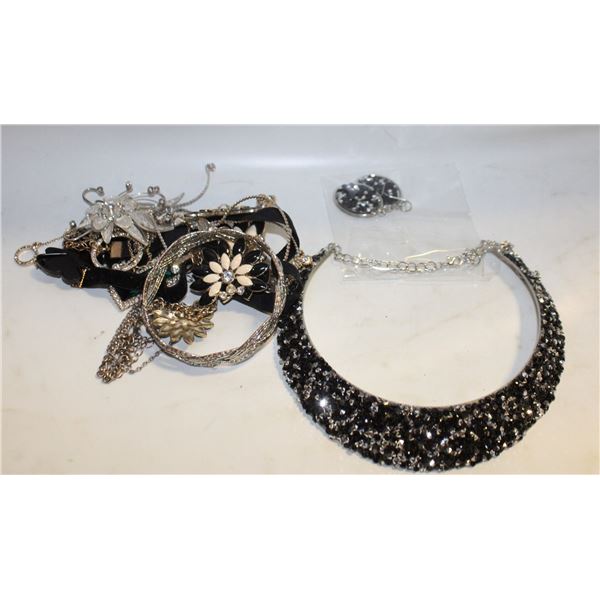 ESTATE JEWELRY IN BAG ALL TOGETHER-ESTATE