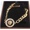 Image 1 : NEW REPLICA VERSACE GOLD TONED BRACELET