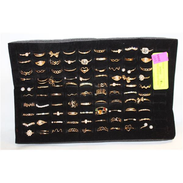 JEWELRY ORGANIZER TRAY WITH 90 RINGS