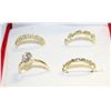 Image 1 : NEW 4PCS/SET RING SET SZ8