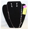 Image 1 : NEW JEWELRY DISPLAY W/ NECKLACE AND  EARRING
