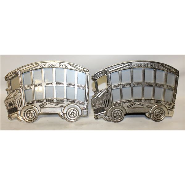 LOT OF 2 METAL KINDERGARTEN TO GRADE 12 FRAMES