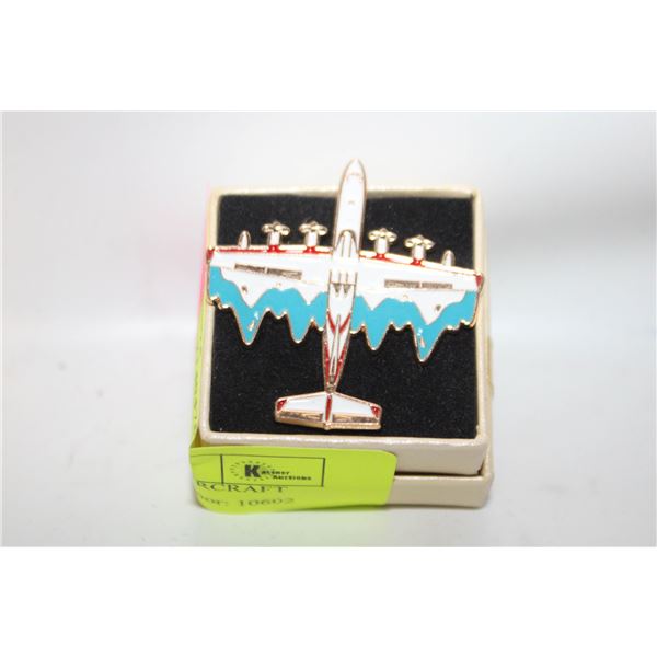 NEW MILITARY STYLE AIRCRAFT PIN RED, BLUE,