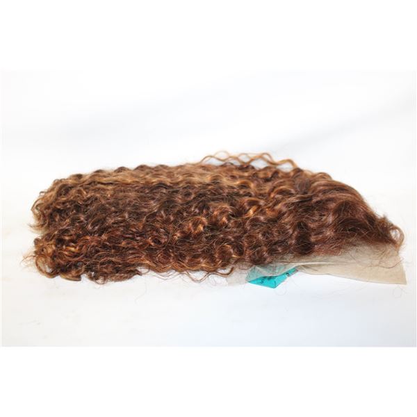 100% HUMANHAIR KINKY CURL 10" UNBRANDED WIG