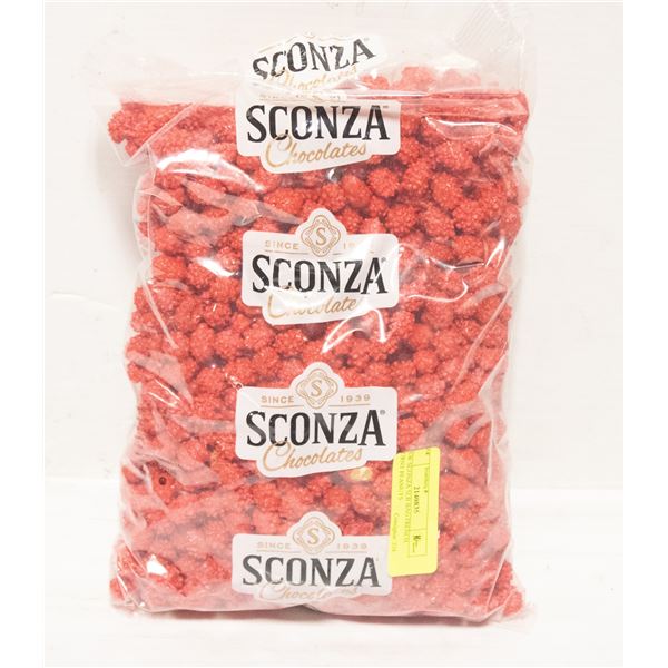 NEW SCONZA 5LB BAG FRENCH BURNT PEANUTS