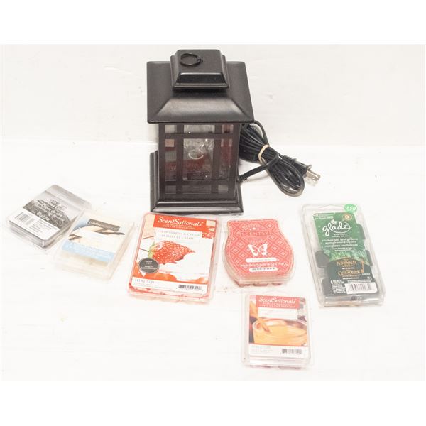 LANTER STYLE SCENTED WAX MELTER WITH WAX MELT