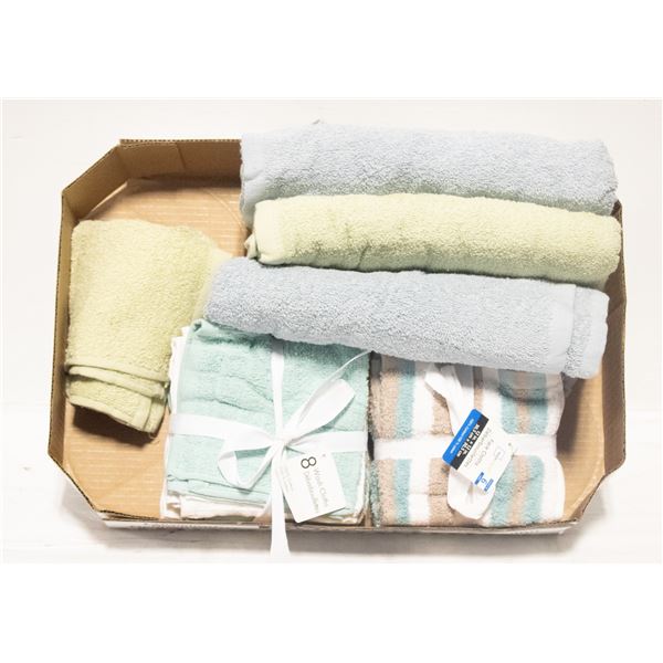 NEW WITH TAGS FACE AND HAND TOWELS