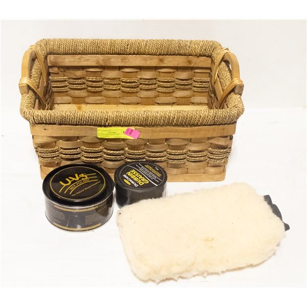 WAX KIT FOR FURNITURE + BOOTS/SHOES