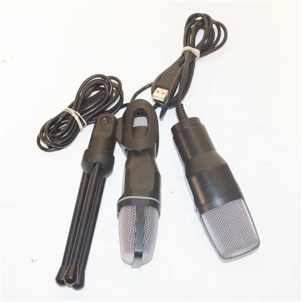 2 USB MICROPHONES