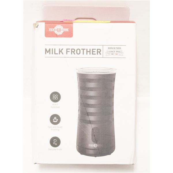 NEW PARIS MILK FROTHER "TESTED"