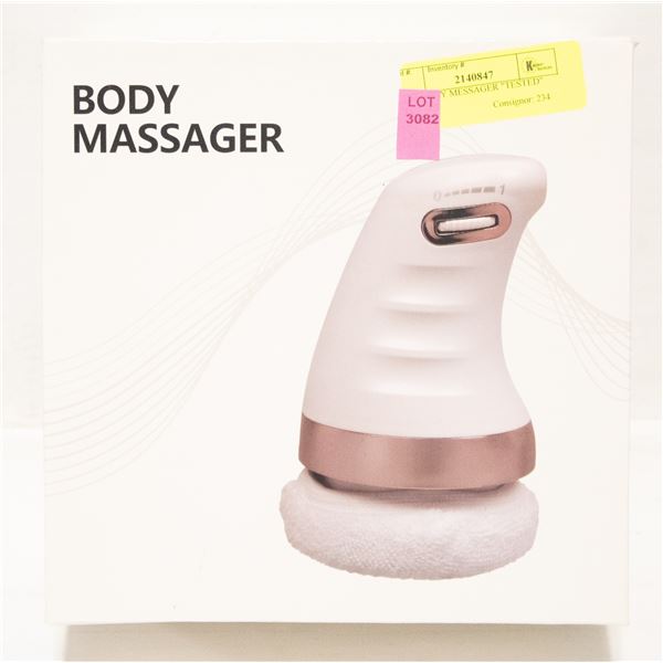 NEW BODY MESSAGER "TESTED" RELAXES