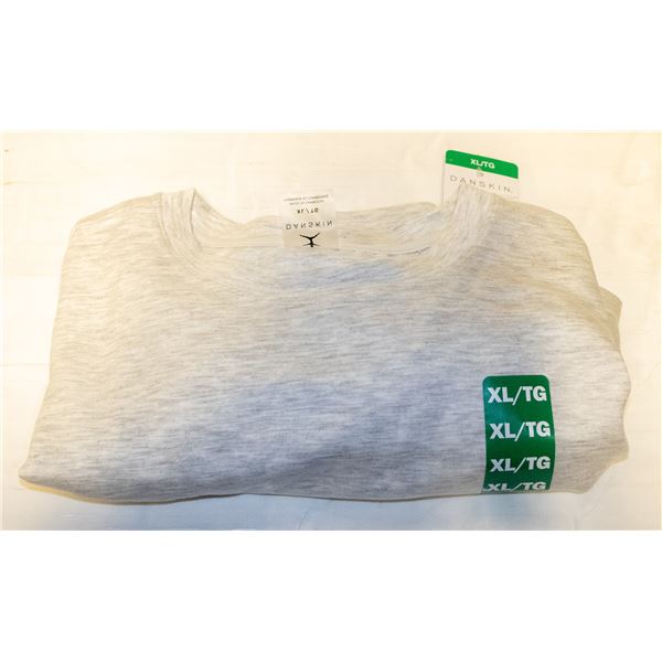 NEW DANSKIN XL WHITE SHIRT