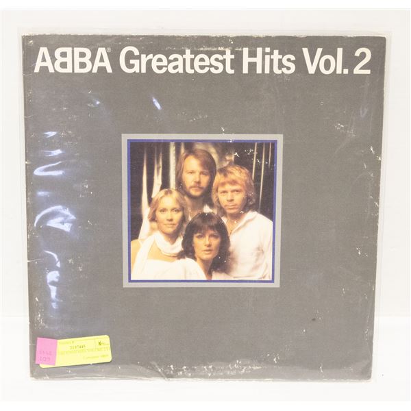 ABBA GREATEST HITS VOLUME 2 LP