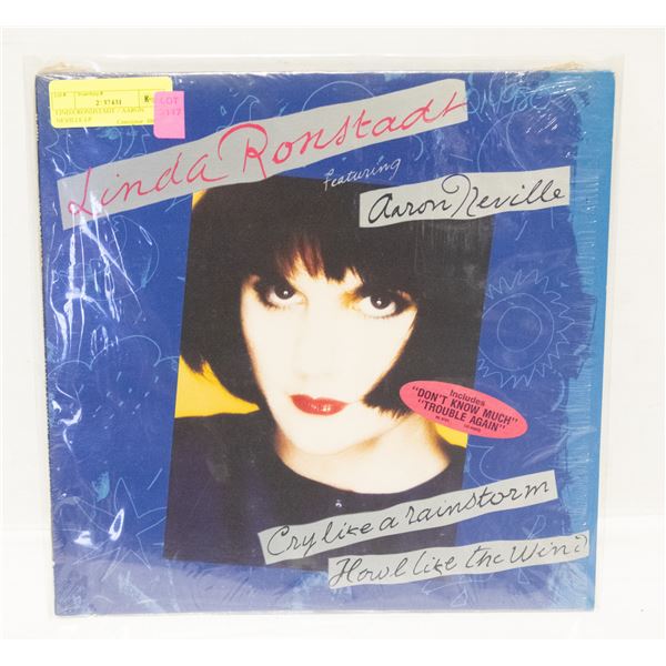 LINDA RONDSTADT + AARON NEVILLE LP