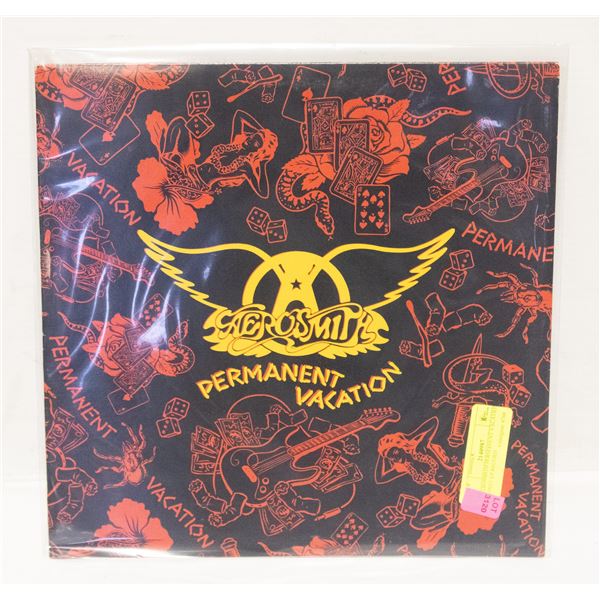 AEROSMITH PERMANENT VACATION VINYL LP RECORD