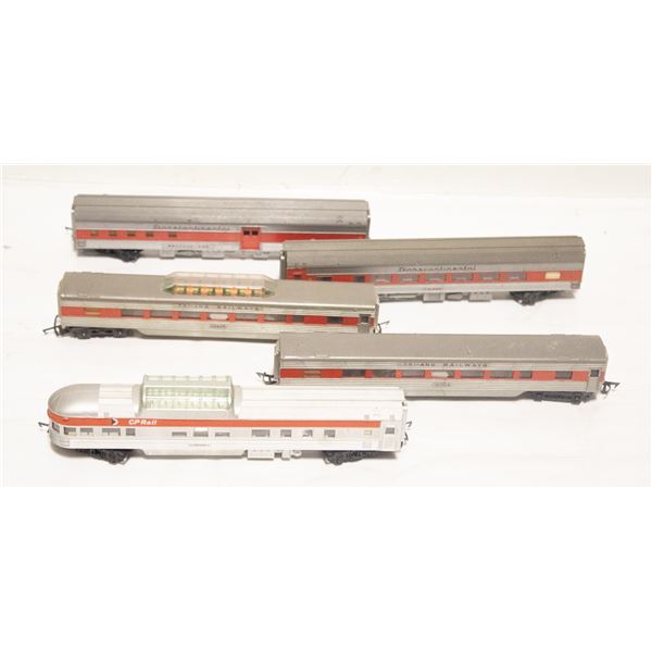 TRI-ANG RED AND SILVER TRANSCONTINENTAL