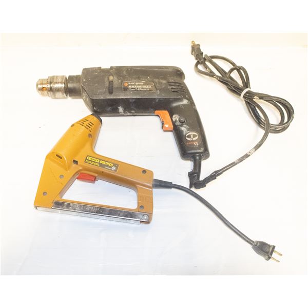 3/8 INCH BLACK AND DECKER IMPACT DRILL +