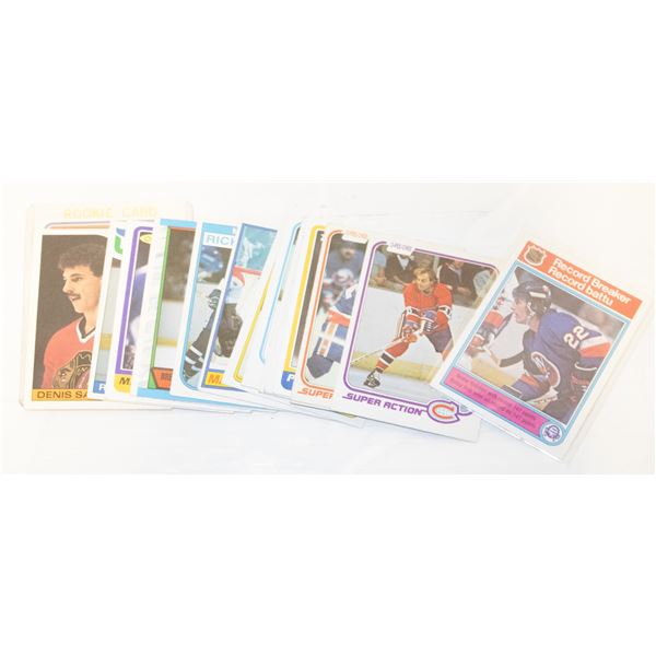 17 VARIOUS SPORTS CARDS SOME WITH CLEAR