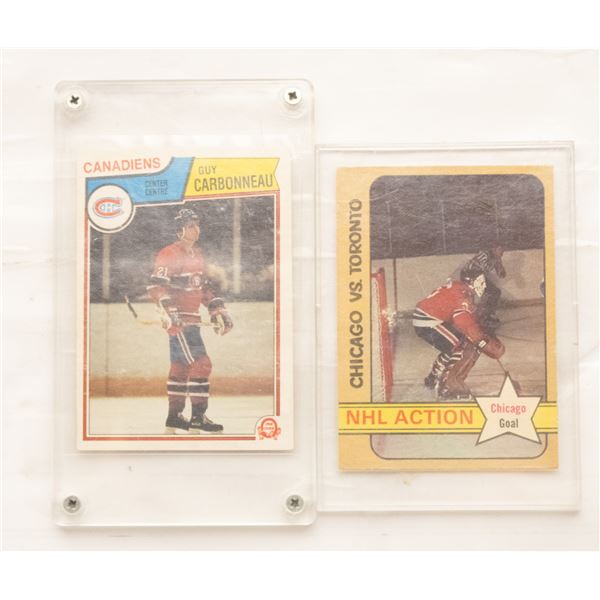 1983-84 GUY CARBONNEAU ROOKIE CARD #185