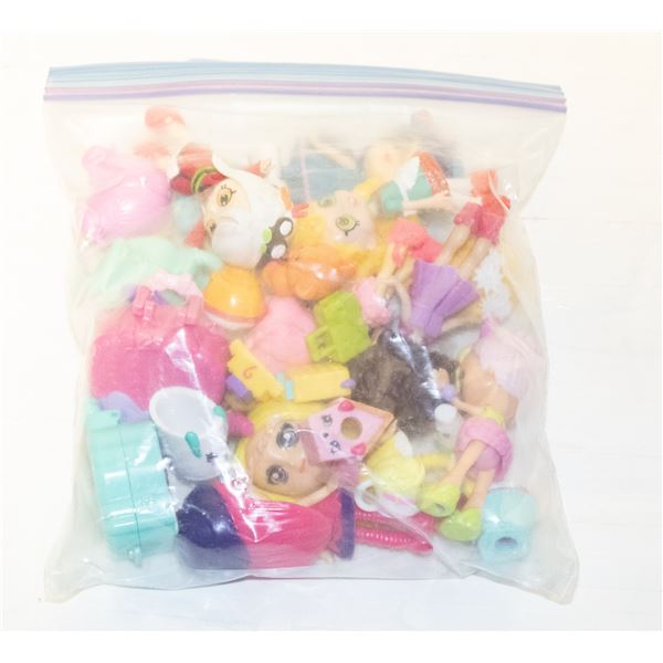 SHOPKINS HAPPY PLACES DOLLS AND ACCESSORY LOT