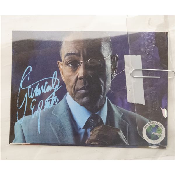 3 SIGNED BREAKING BAD PHOTOS GIANCARLO