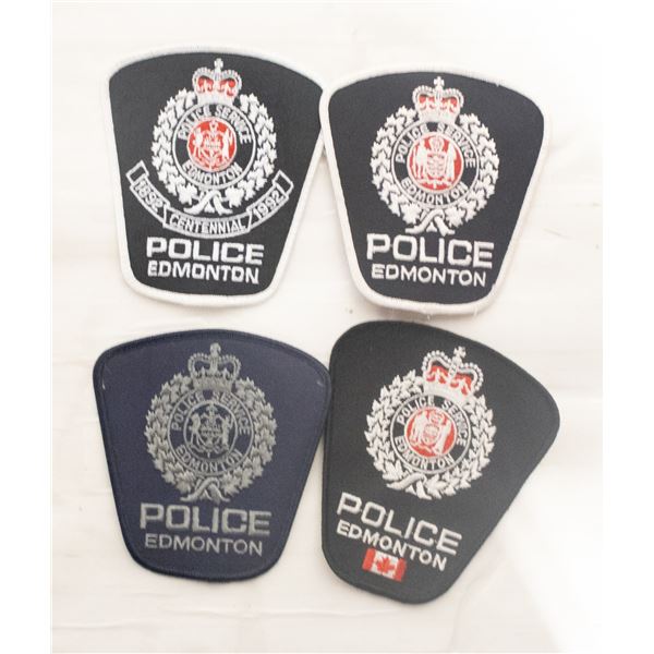 EDMONTON POLICE SERVICE SHOULDER BADGES